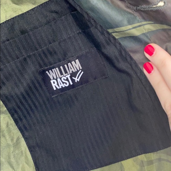 Camo William Rast jacket size XXL - Picture 6 of 9